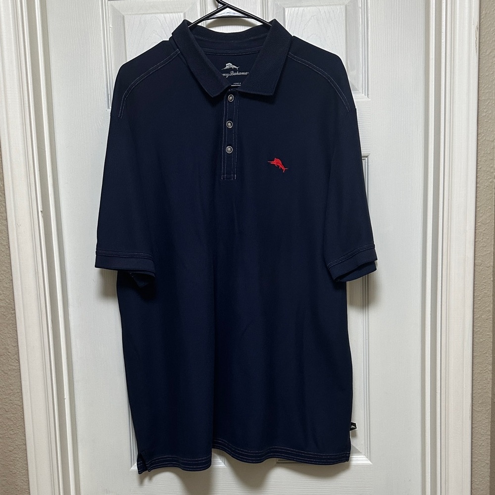 Tommy Bahama Emfielder IslandZone® Polo in Blue Note (Navy)